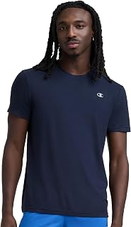 Champion Men's Performance Sport Crewneck Short Sleeve T-Shirt, Standard Fit, Lightweight, Breathable