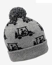 Men's Mapes Beanie Heather Grey One Size by TravisMathew – Rayon, Heather Grey, Model 1MAB274