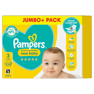 Premium Protection S3x by Pampers – 3, Synthetic material, White, Model 113251906