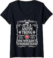 Womens Anfim Name Its A Anfim Thing You Wouldn't Understand V-Neck T-Shirt