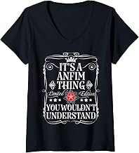 Womens Anfim Name Its A Anfim Thing You Wouldn't Understand V-Neck T-Shirt