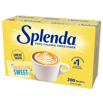 Zero Calorie Sweetener by SPLENDA – 200 Count (Pack of 1), Multi, Model 473113