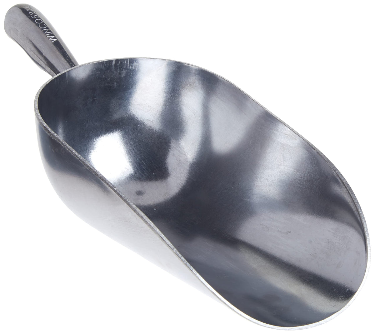 Winco 58 oz Aluminum Commercial Utility Scoop – Food Scoop