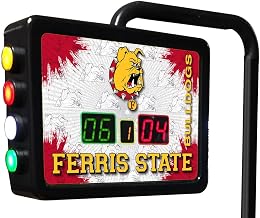 Holland Bar Stool Co. Ferris State Electronic Shuffleboard Scoring Unit - Officially Licensed