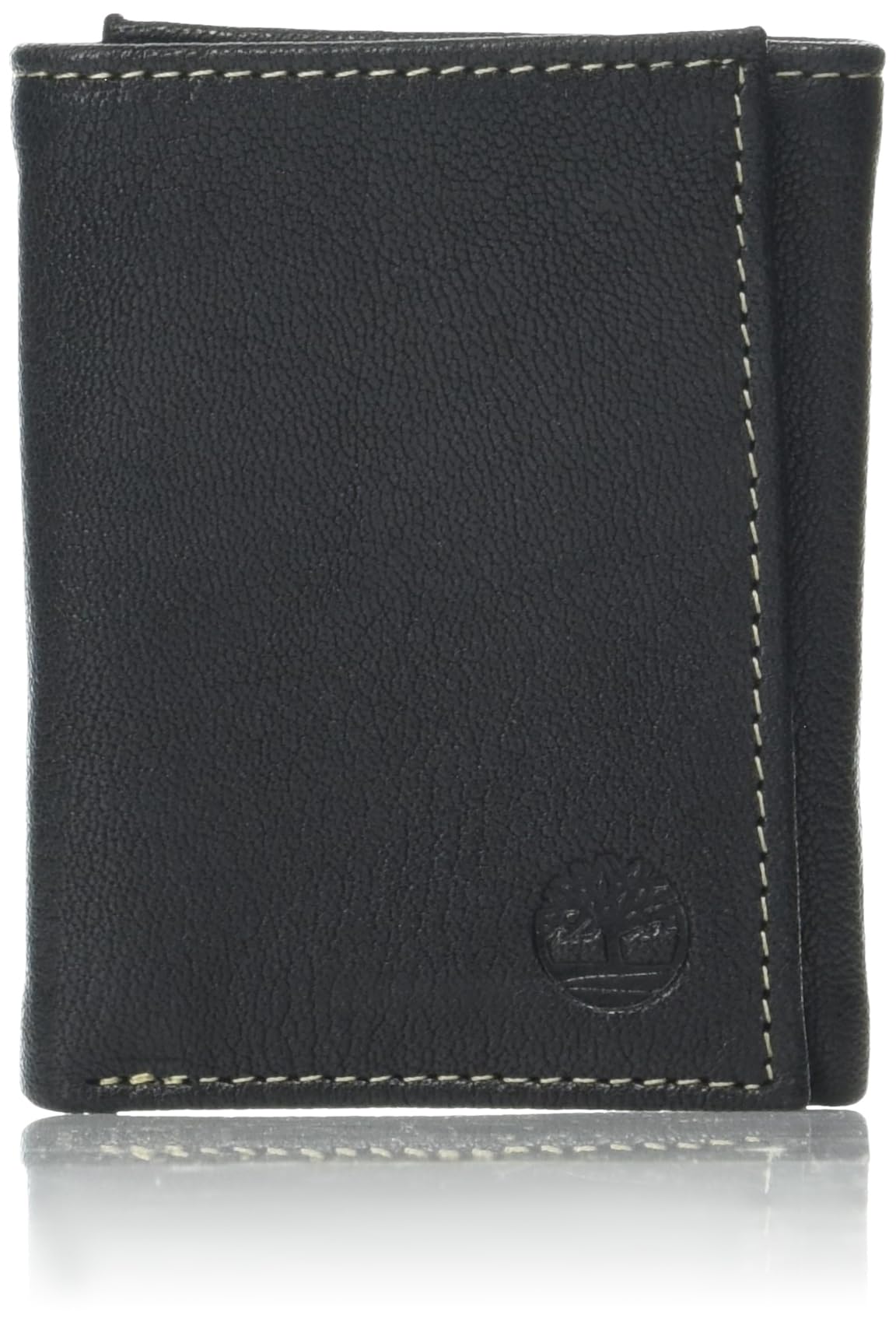 Men's Genuine Leather Rfid Blocking Trifold Wallet by Timberland – One Size, Leather, Black, Model D97018/08A