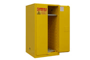 Flammable storage by Durham – 55, Alloy Steel, Yellow, Model 1055MDSR-50
