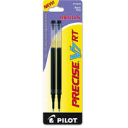 77278 Refill for Precise V7 RT Rolling Ball by PILOT – Black, Pack of 2, Model PIL77278