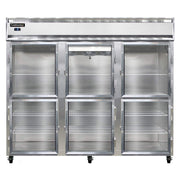 Extra-Wide Three Section Reach In Glass Door Freezer by Continental Refrigerator – Model 3FE-SA-GD-HD
