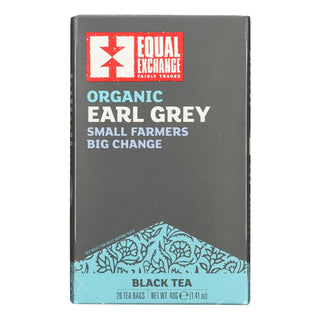 Black, Earl Grey Tea (6x20 BAG) by Equal Exchange – 20 bag", Pack of 97, Model 53263