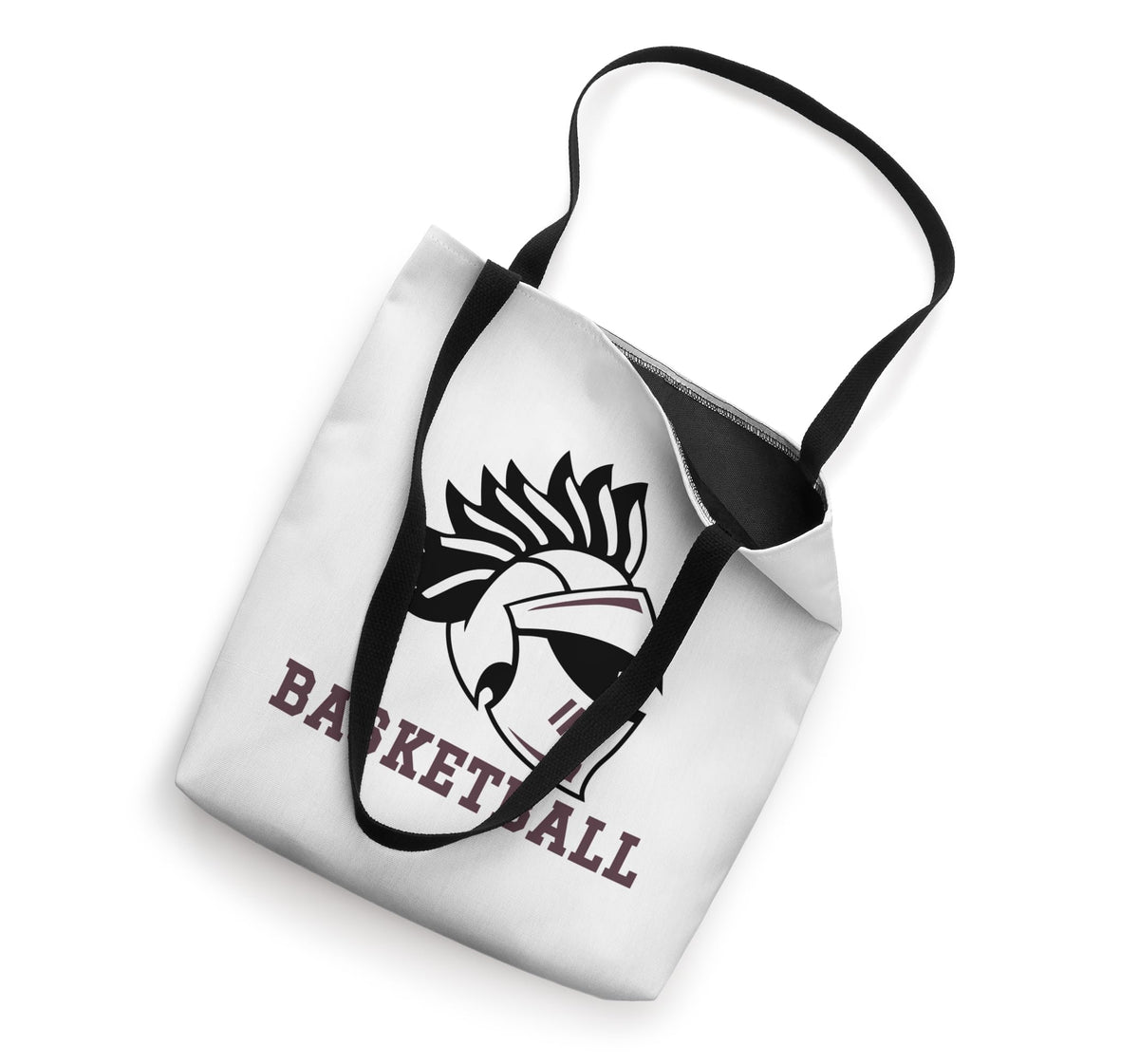 Curtis High School Warriors Tote Bag by Curtis High School, Staten Island, NY 10301 – 16 inches, White, Model AKK19YAC6WEUS_16INCHES