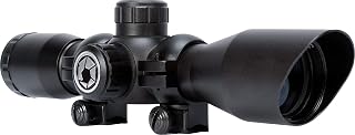 Barska 30/30 Crosshair Reticle Rifle Scope for .22 Plinking & Rimfire Rifles - Optimal Precision with Rings for Shooting, Hunting, Target Practice
