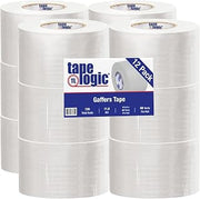 4" x 60 yds. White Tape Logic 11 Mil Gaffers Tape