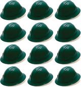 Pyramex HP24135 Full Brim Hard Hat 4 Point Ratchet Suspension - Green