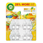 Bright Citrus Splash Essential Scented Oils by Air Wick – 0.85 Fl Oz (Pack of 8), Multicolor, Pack of 8, Model 4336212685