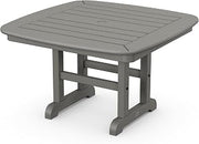Polywood Nautical 31" Conversation Table in Slate Grey