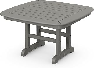 Polywood Nautical 31" Conversation Table in Slate Grey