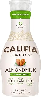 Califia Farms Almond Milk Unsweetened, 48 Fl Oz