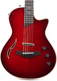 Taylor T5z Pro Hollowbody Electric Guitar - Cayenne Red