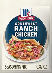 McCormick Street Taco Southwest Ranch Chicken Seasoning Mix, 0.87 oz