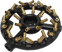 Thunder Group IRBR003CL Jet Burner, 32 tip, Power ranges from 62,000 to 160,000 BTU, LP Gas, for Chinese ranges, Pack of 5