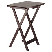Winsome Espresso / 23.6"W x 15.75"D x 25.5"H / Transitional Folding Tables