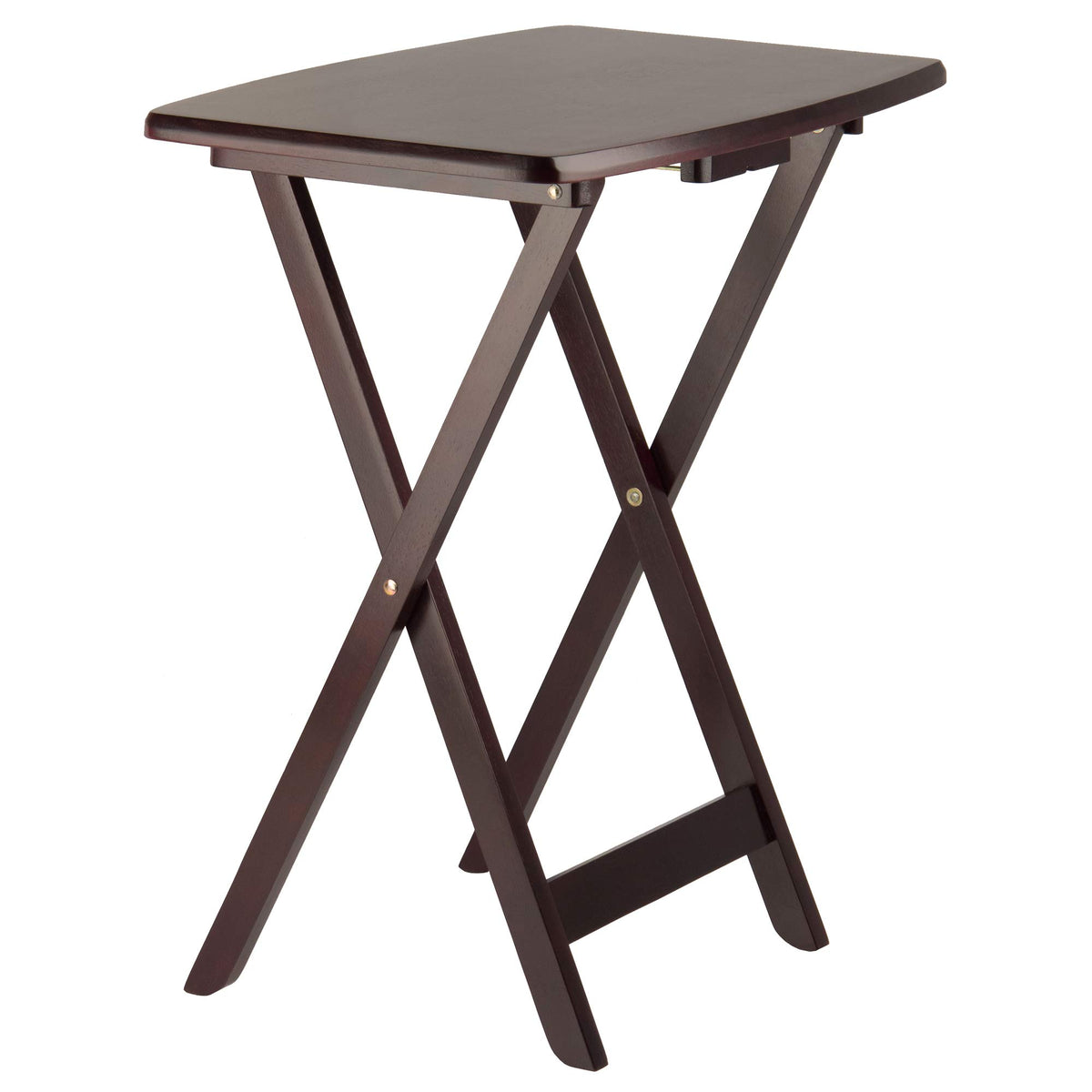 Winsome Espresso / 23.6"W x 15.75"D x 25.5"H / Transitional Folding Tables