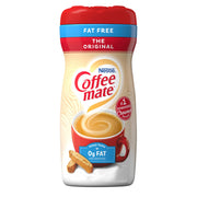 Coffee Mate Fat Free Original / 16 Ounce (Pack of 6) / 6 Coffee Creamers