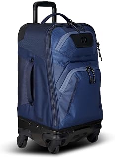 OGIO Renegade Wheeled Spinner Luggage (22L, Navy Abyss)