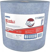 Wypall 12889 X90 Cloths, Jumbo Roll, 11 1/10 x 13 2/5, Denim Blue, 450/Roll, 1 Roll/Carton
