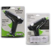 Essentials Series 40 Watt Full Size High-Temperature Hot Glue Gun for Crafting by Surebonder – 1 Pack, Plastic, Black and Green, Model H-270