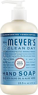 Mrs. MEYER'S Clean Day, Hand Soap, Rain Water Scent, 12.5 Fl Oz