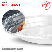 Stock Your Home 240 / 9 Inch / Clear Plates
