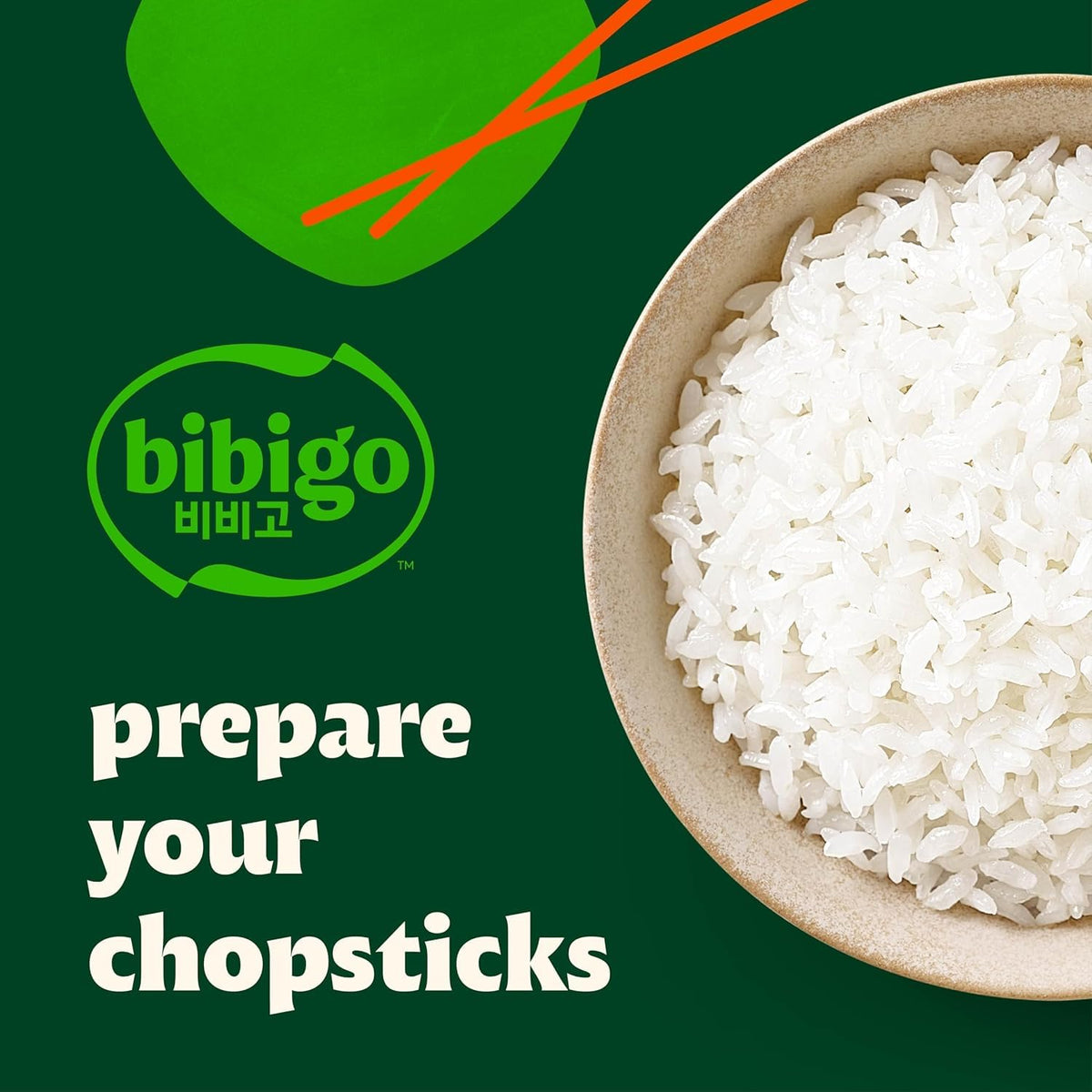 Sticky White Rice by bibigo – 7.4 Ounce (Pack of 36), Pack of 36