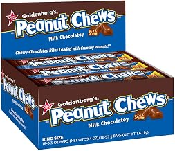 Peanut Chews Bulk Milk Chocolatey Candy, 3.3 Ounce -- 144 per case.