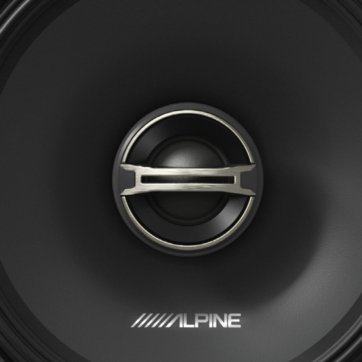 6.5” Coaxial 2-Way Speaker Set by Alpine – rubber, Model DM-65-G