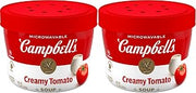 Campbell's Creamy Tomato Soup, 15.4 Oz Microwavable Bowl (Pack of 2)