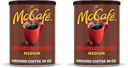 McCafe Premium Roast, Medium Roast Ground Coffee, 30 oz Canister (Pack of 2)