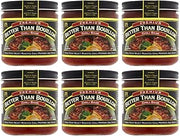 Better Than Bouillon Chili Base, Made from Select Roasted Chili Peppers & Spices, Blendable Base for Added Flavor, 8-Ounce Jar (Pack of 6)