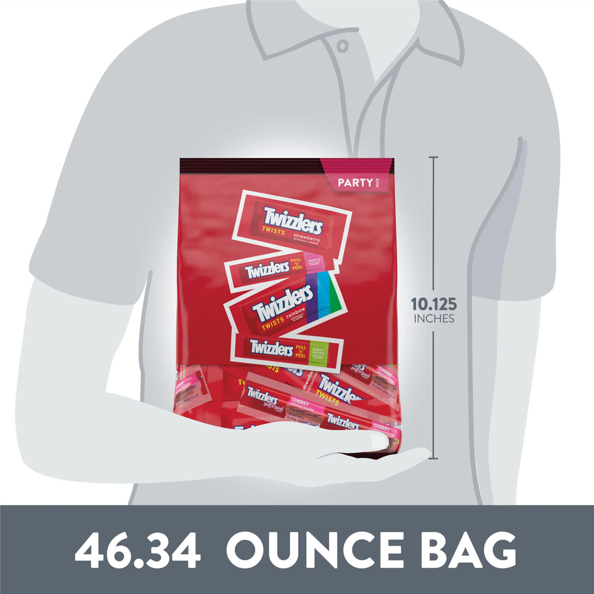 Twizzlers 46.34 Ounce (Pack of 8) / Assorted / Assorted (Pack of 8) Licorice