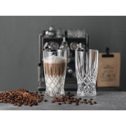 Spiegelau Noblesse Barista 2-Piece Latte Macchiato Glasses Crystal Glass Set 350 ml by Nachtmann – 14.6 cm x 7.5 cm, 350 milliliters, Crystal glass, Transparent, Pack of 2