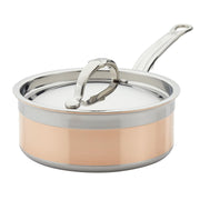 CopperBond Collection - 100% Pure Copper Sauce Pan by Hestan – 2 Quarts, Copper, Model 31594