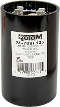 Motor Start Capacitor, 110-125 Volt, 708-850 Mfd
