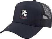 Curtis High School Warriors Band Trucker Hat with Adjustable Mesh Back