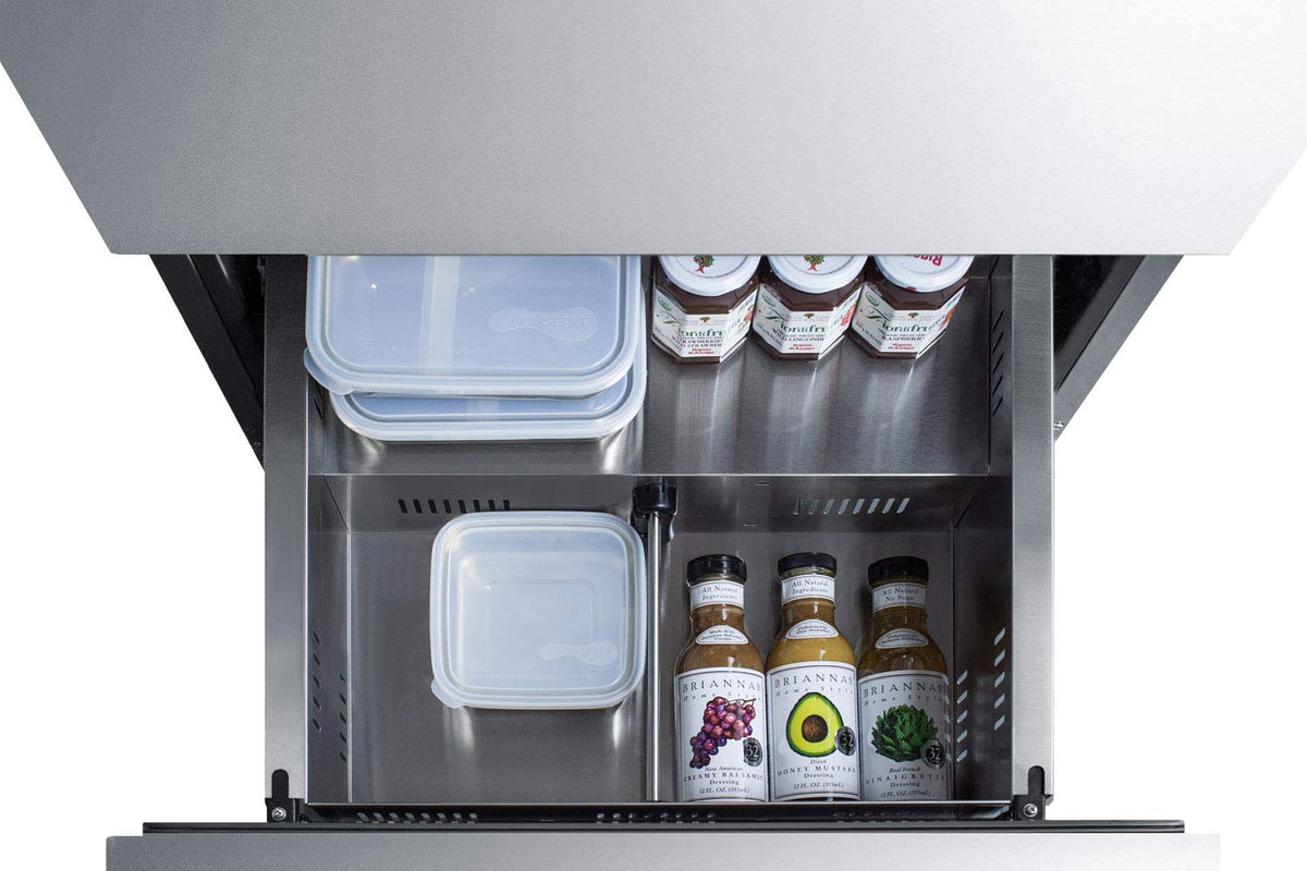Summit Appliance Panel Ready / 24 / 4.8 cubic_feet Outdoor Refrigerators