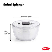 Good Grips 6 Piece(3 Containers & 3 Scoops) Large Canister Set with Scoops by OXO – 4.4 quarts, Plastic, White