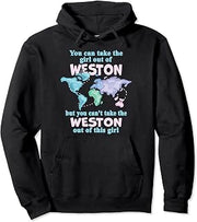 Proud Girl From Weston - Relocation From Weston Pullover Hoodie