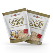 The Ginger People Crystallized-Ginger Chips / 7oz (Pack of 2) / 2 Ginger Candy