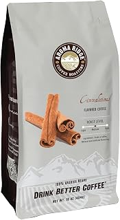 Cinnalicious SWP Decaf Coffee, 1 lb Whole Bean FlavorSeal Bag, medium roast| Aroma Ridge