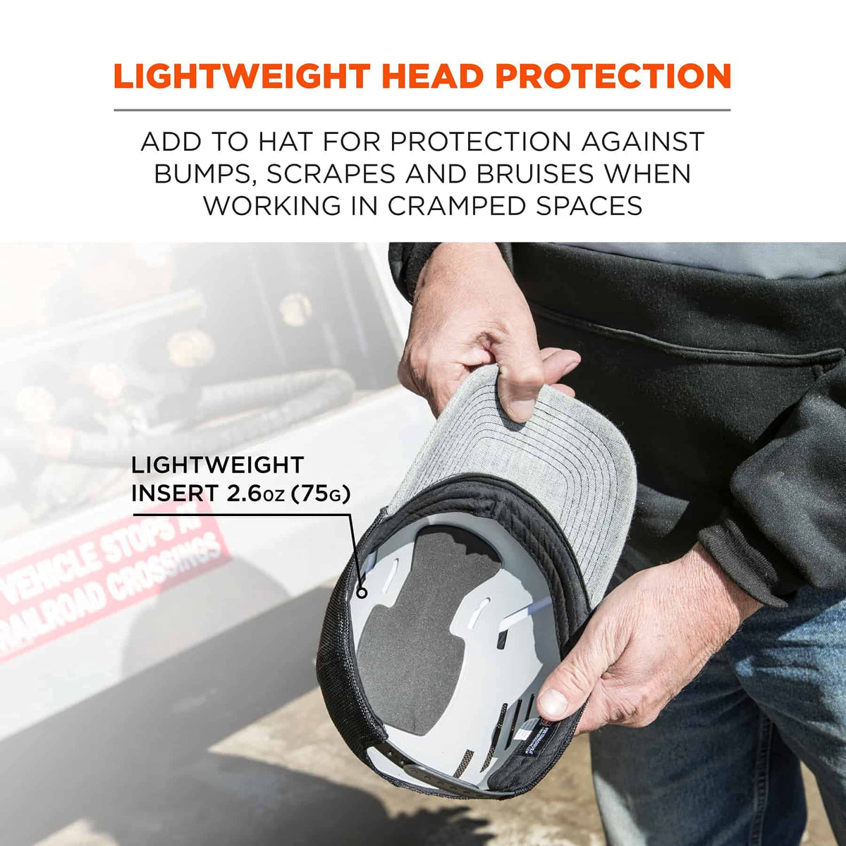 Ergodyne Each / Single / Gray Hard Hats