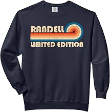 RANDELL Retro 70s 80s Sunset Stripe Comfort Colors Adult Sweatshirt